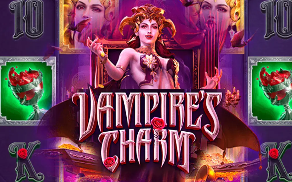 Vampire’s Charm เสน่ห์แวมไพร์ พาคุณสู่สล็อตเต็มไปด้วยโบนัสมหาศาล